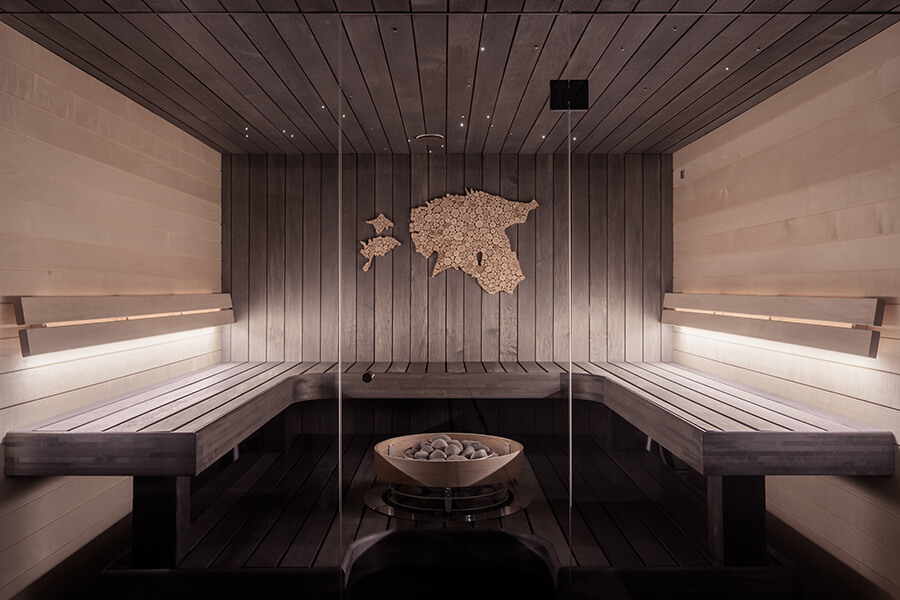 A Finnish sauna